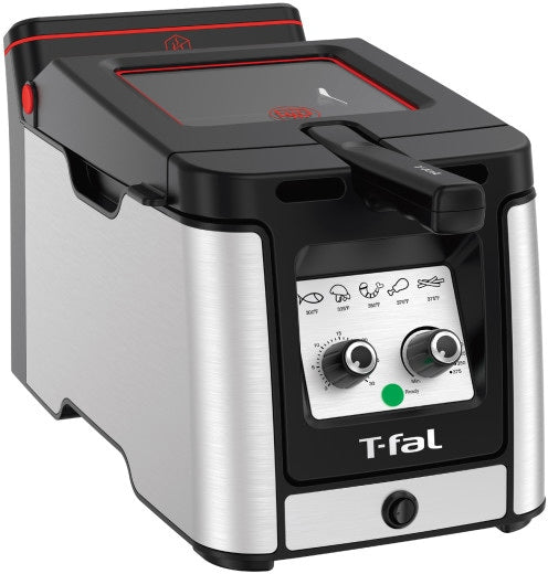 Odorless Deep Fryer, Stainless Steel, 3.5-L