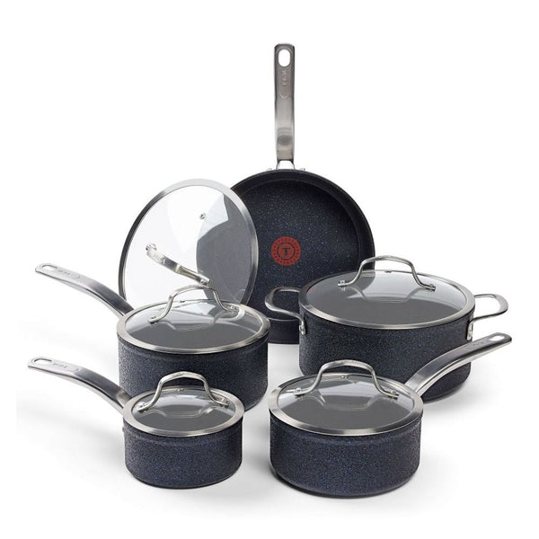 StoneShield 10-pc Cookware Set with DefenseShield Technology, 6-Multilayer Construction, Induction Safe P8350