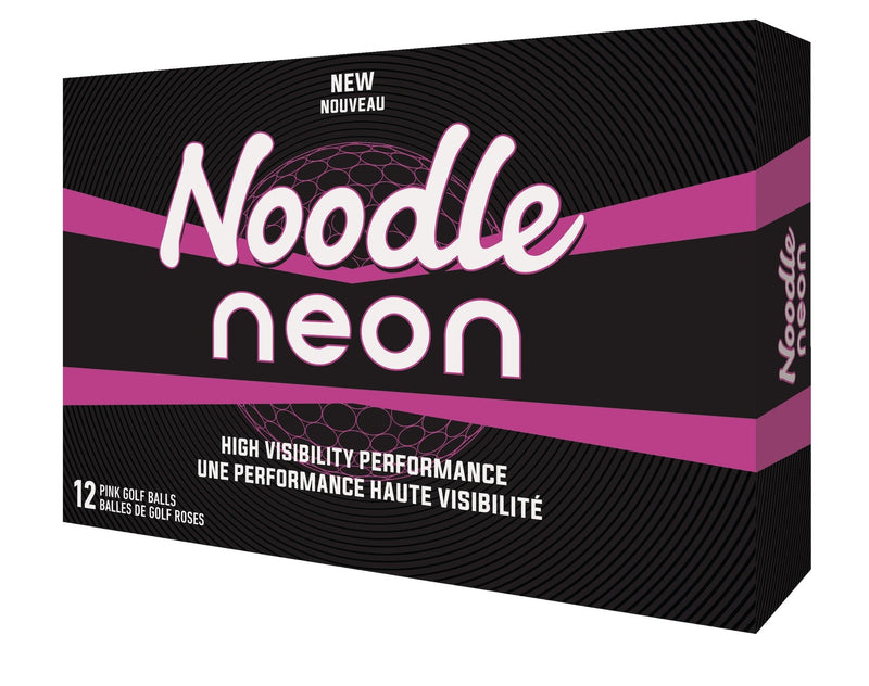 Noodle Neon Golf Balls, Pink, 12-pk K1040