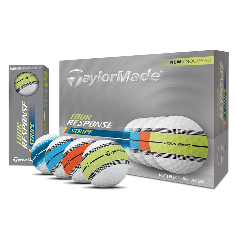 TM25 Tour Response Stripe Golf Balls Multi-Pack, White N1868