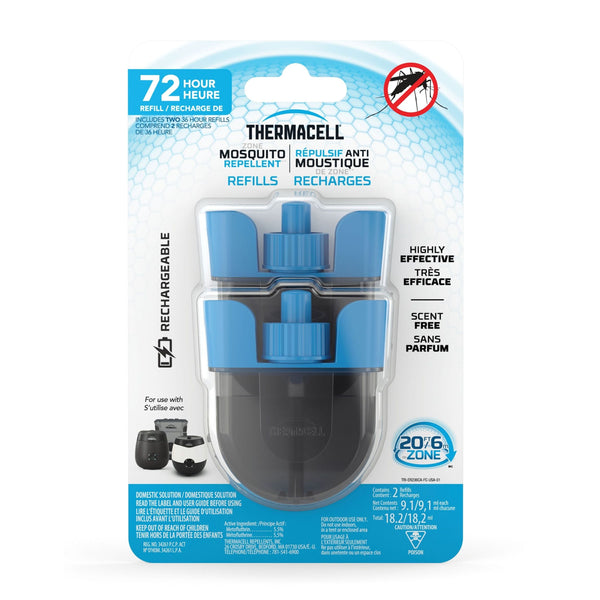 E-ZoneGuard Rechargeable Mosquito Repellent Refill 72-Hour Pack N2788