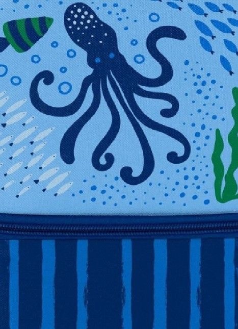 Kids Dual Compartment Reusable Lunch Bag, Various Colours E2798