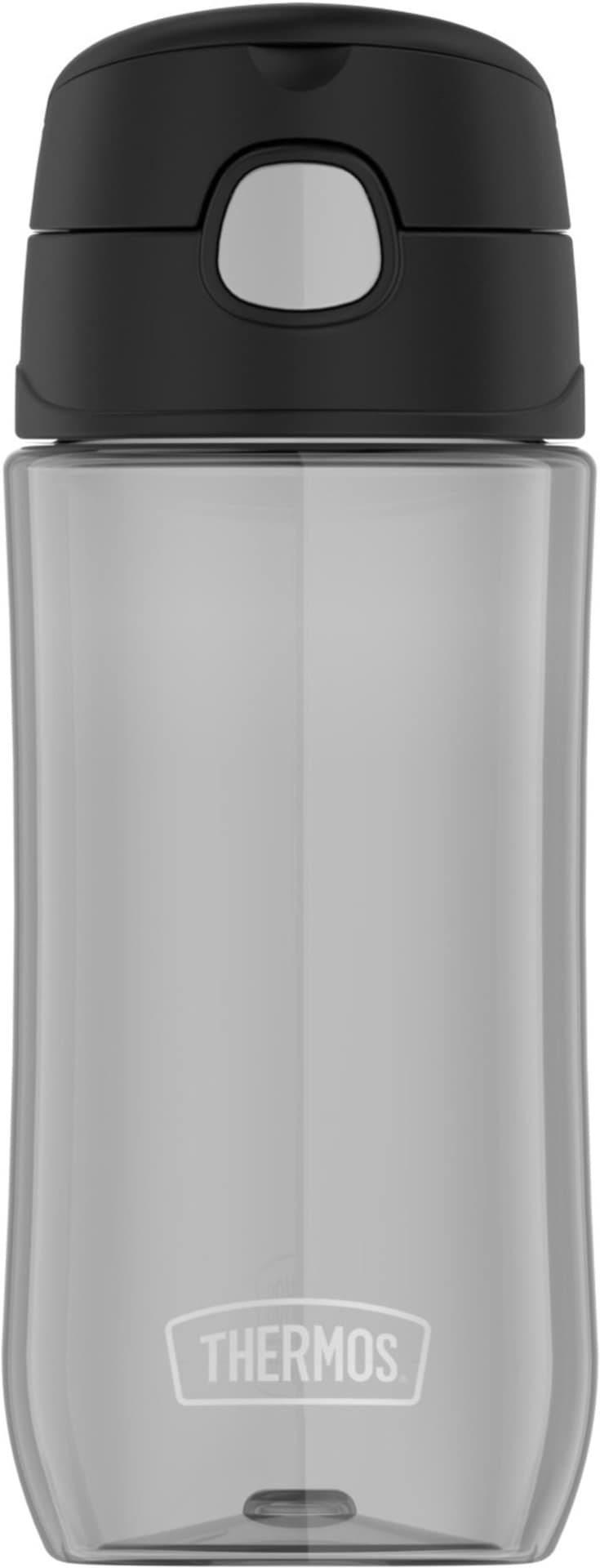 Reusable Plastic Water Bottle, 16-oz, Various Colours, with Spout R3151