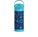Robot Stainless Steel Insulated Water Bottle, 14-oz