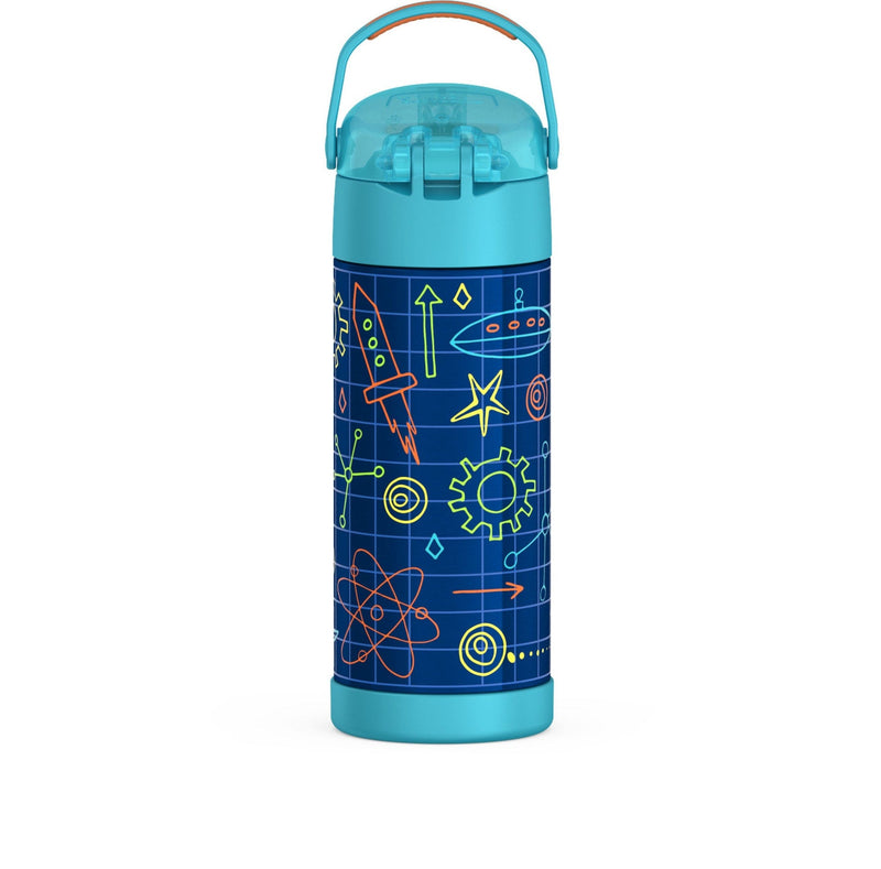 Robot Stainless Steel Insulated Water Bottle, 14-oz Z0274