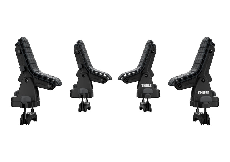 DockGrip Black Horizontal Kayak Rack with Protective Pads T0185