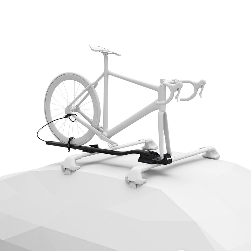 FastRide Black Lockable Fork Mount Roof Bike Rack C8331