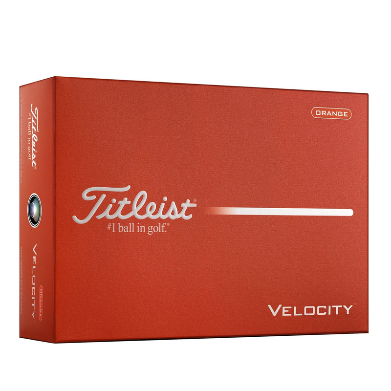 Velocity Golf Balls, Matte Orange, 12-pk V0153