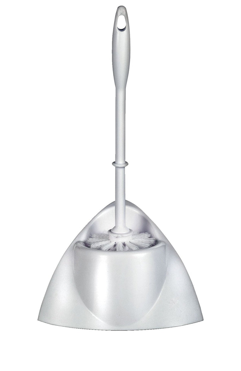 Toilet Brush with Stand, White A6993