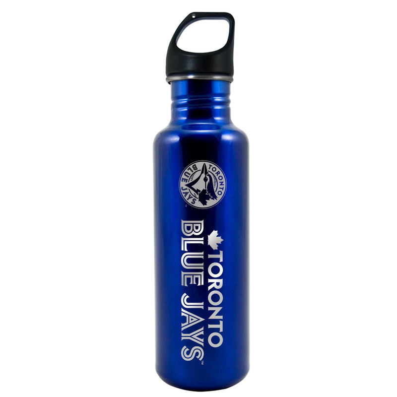Stainless Steel Travel Water Bottle For Baseball Fans/Collectors, 26-oz U2489