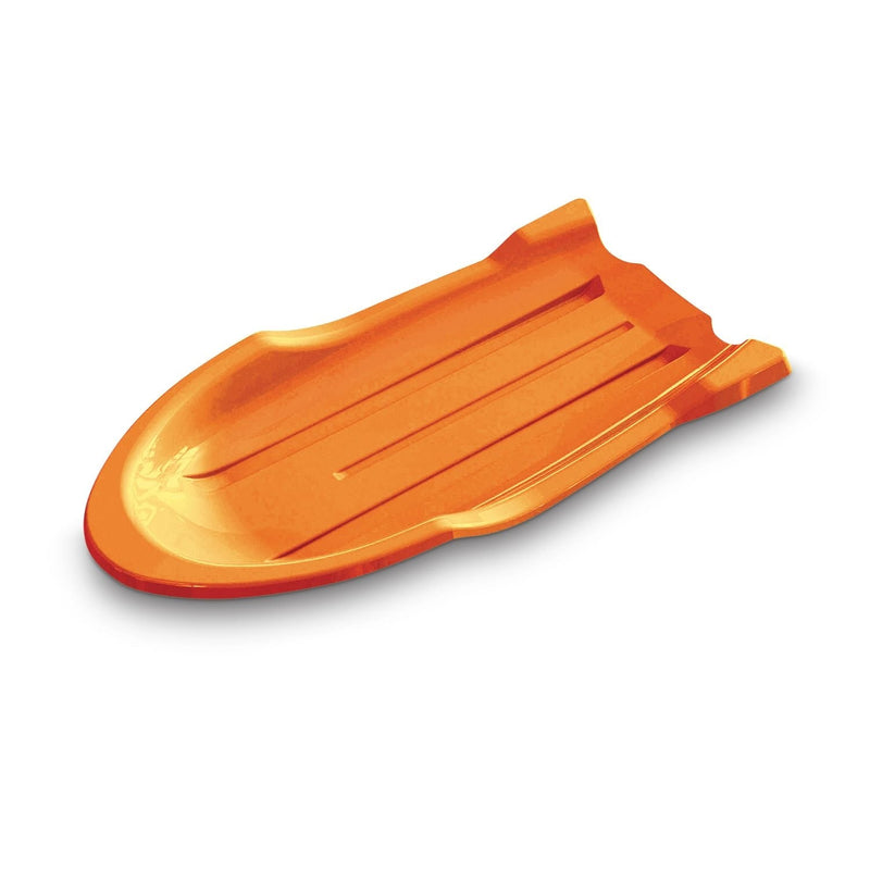 Torpedo Kids' 2-Person Lightweight Plastic Winter Snow Sled Toboggan S8063