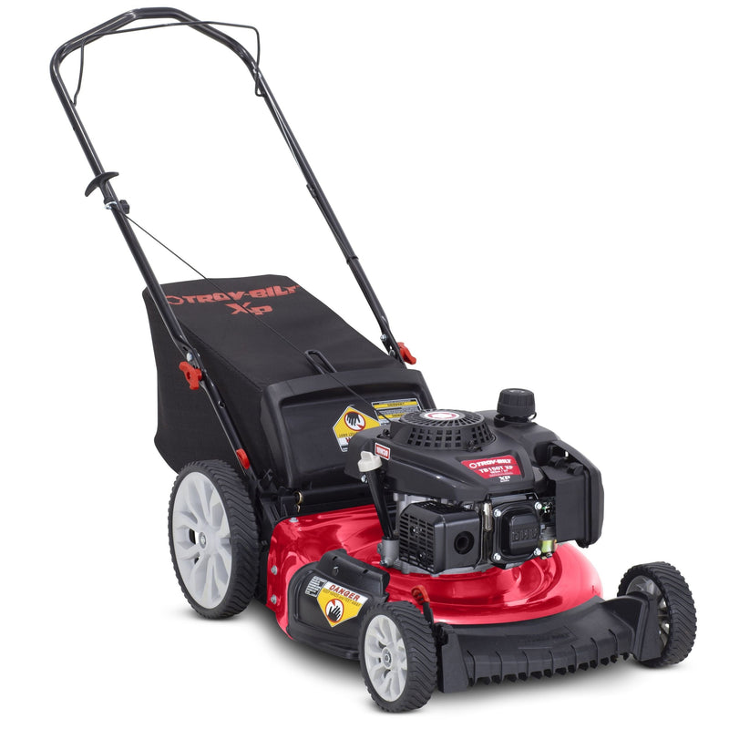 163cc Gas Commercial Push Lawn Mower, 21-in D7949