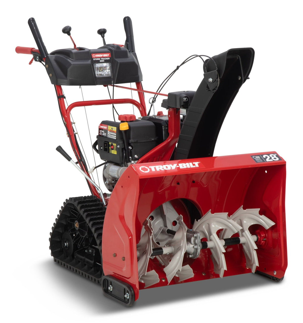 Storm Tracker 2890 272cc 2-Stage Track Drive Snowblower, 28-in