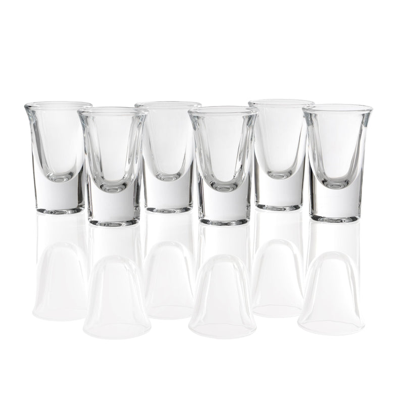 Shot Glasses Set, 1-oz Capacity, 30-mL, 6-pc S7936