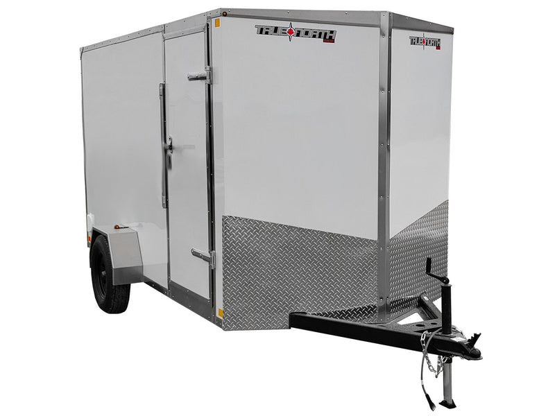 6 x 12-ft Enclosed Utility Trailer with Ramp Door Z1522