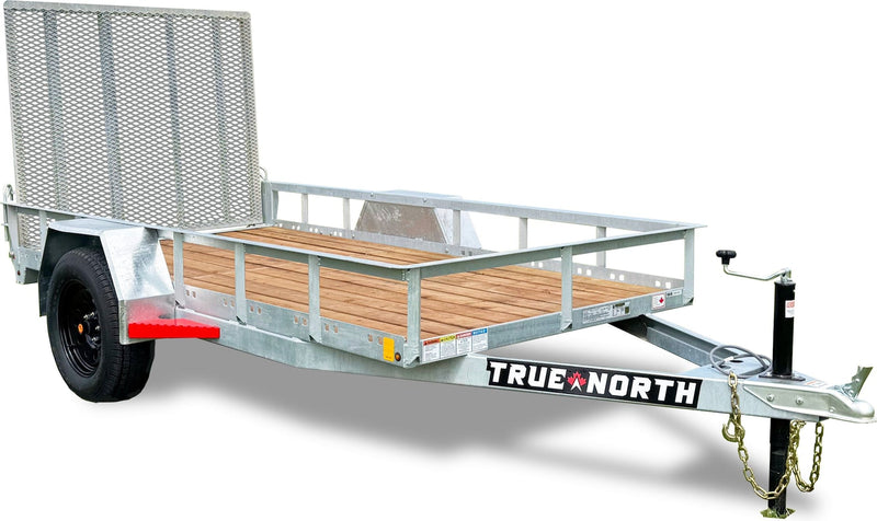 60-in x 10-ft Galvanized Utility Trailer B6127