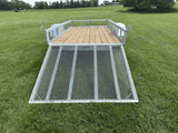 60-in x 10-ft Galvanized Utility Trailer