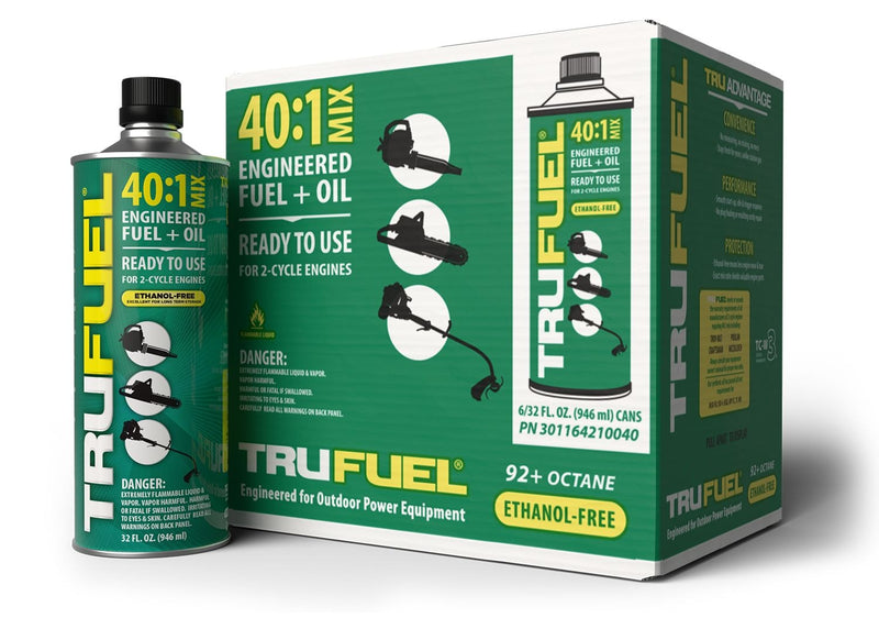 40:1 Pre-Mixed Gas & Oil for 2-Cycle Engines, 946 ml J5967