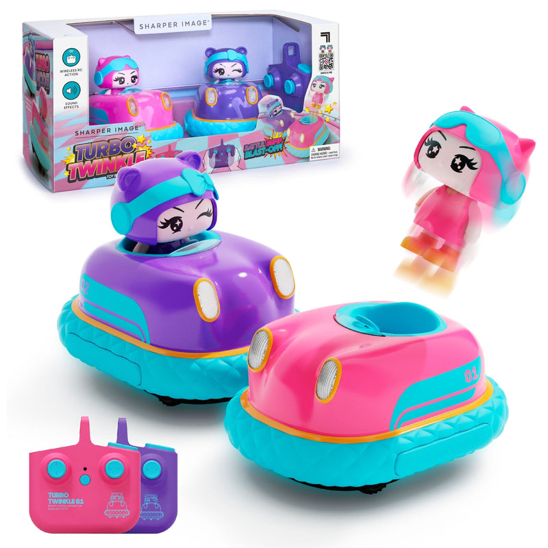 Turbo Twins Bumper Cars Pink L7340