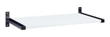 Indoor Edge Bracket for 8-in Shelf Board, 2-pk