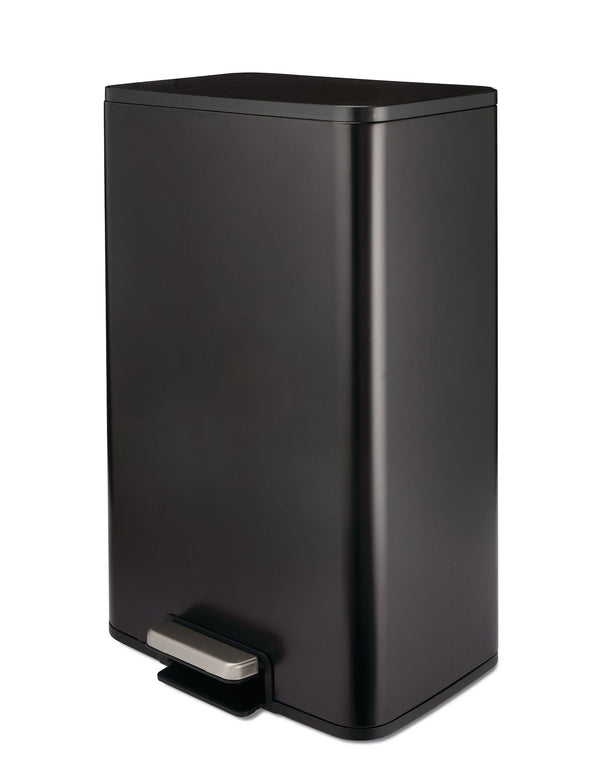 Marina Rectangular Step Refuse Container, Various Colours 50-L Z7763