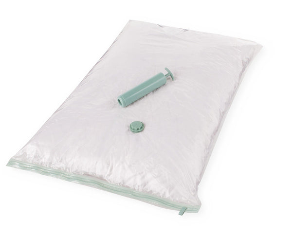 Reusable Vacuum Seal Storage Bag with Pump, Large, 6-pk Z8697