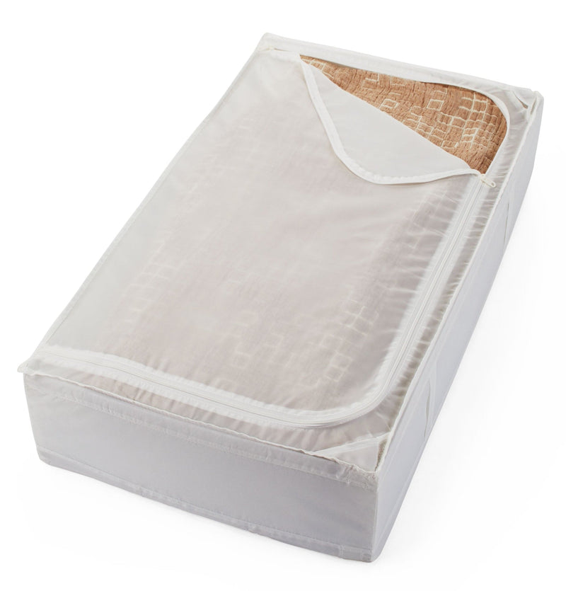 Space-Saving Zippered Soft Under Bed Storage Case Q8576