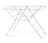 Wire Gullwing Drying Rack, 48.8 x 21.7 x 40.2-in, White