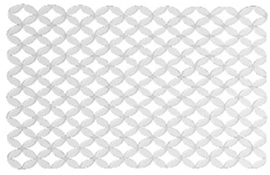 Meridian Plastic Kitchen Sink Protector Mat/Liner, Clear, 12 x 16-in Z9948
