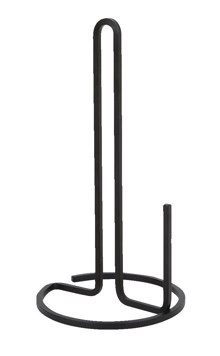 Squire Upright Metal Paper Towel Holder For Kitchen Countertop, Black X3083
