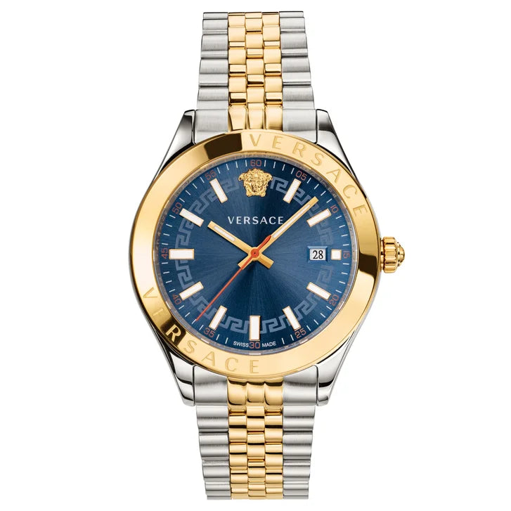 Versace Hellenyium Blue Dial Men's Watch Y6447