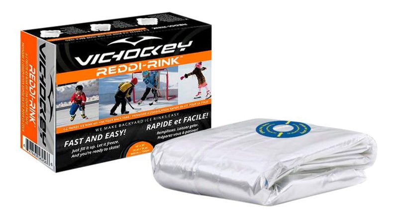 Reddi-Rink EZ Freeze Ice Rink Kit, 10-ft x 20-ft L6527
