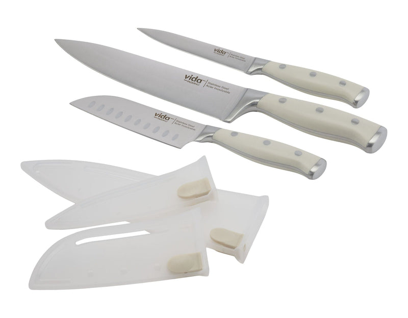3PC KNIFE PACK WHITE I5094