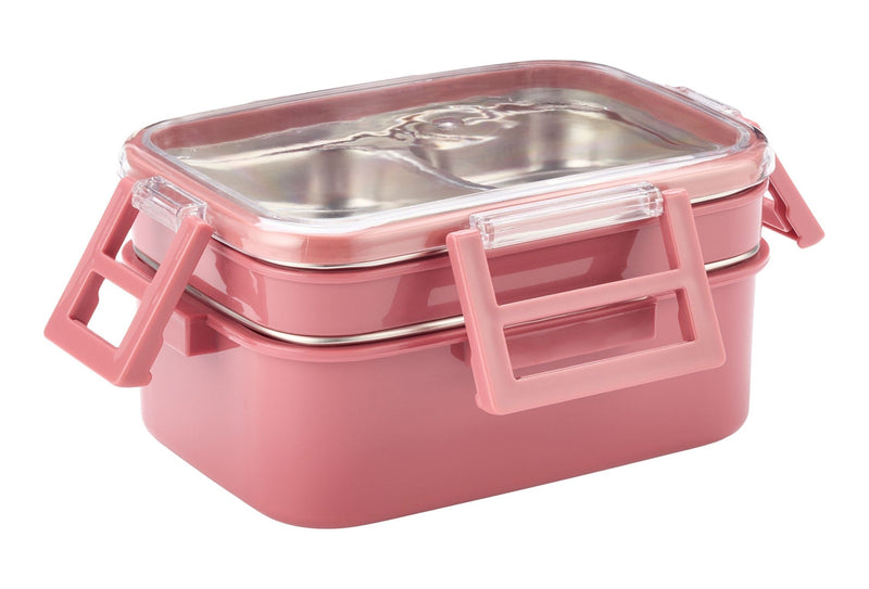 Bento Lunch Container, Pink P6223