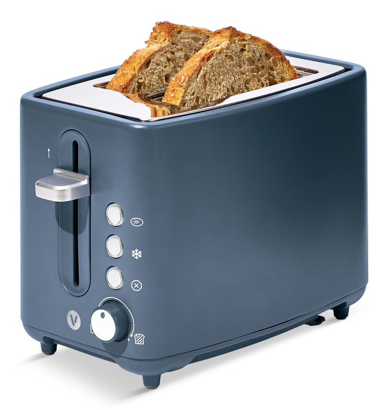 Colour Series 2-Slice Toaster with 3 Settings, Bluefin N5652