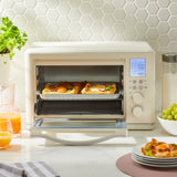 Digital Multi-Functional Air Fryer Toaster Oven with 11 Pre-Set Functions, Shortbread, 6-Slices