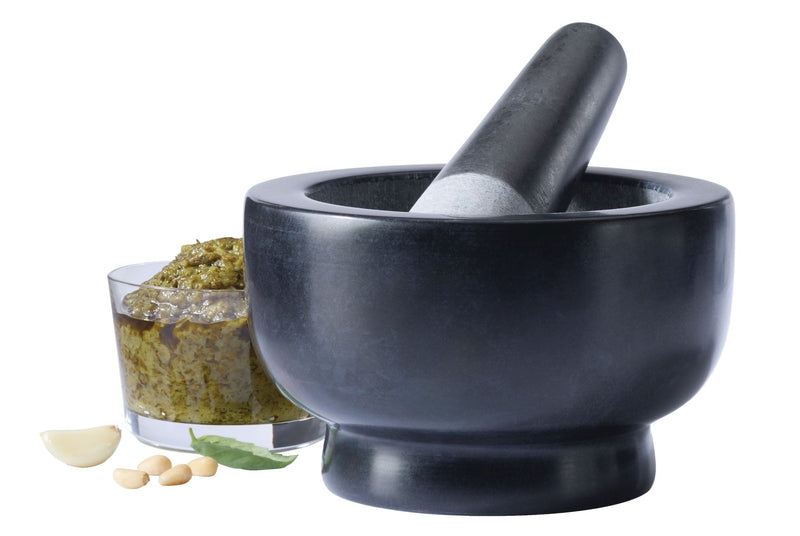 Granite Mortar & Pestle, Black K9272