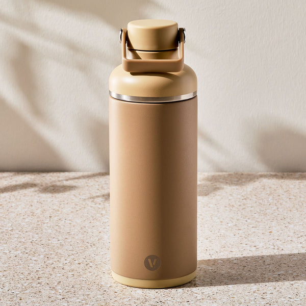 Insulated Hydration Bottle, 32-oz, Assorted Colours, with Leakproof Lid F1524