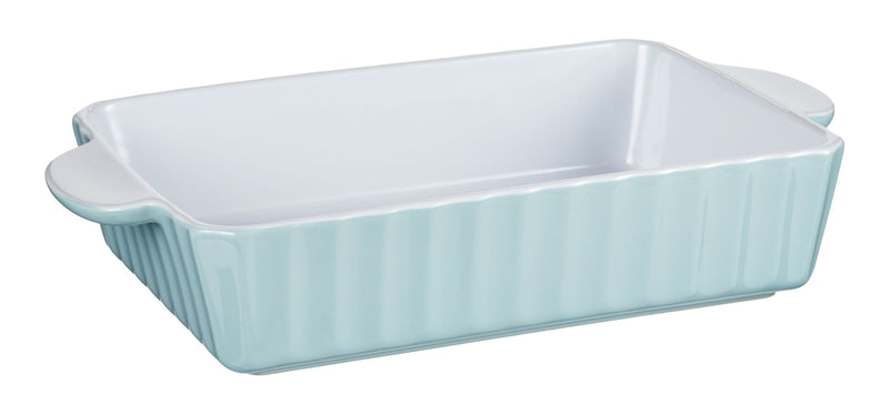 Medium Rectangular Ceramic Baking Dish, Blue E5100