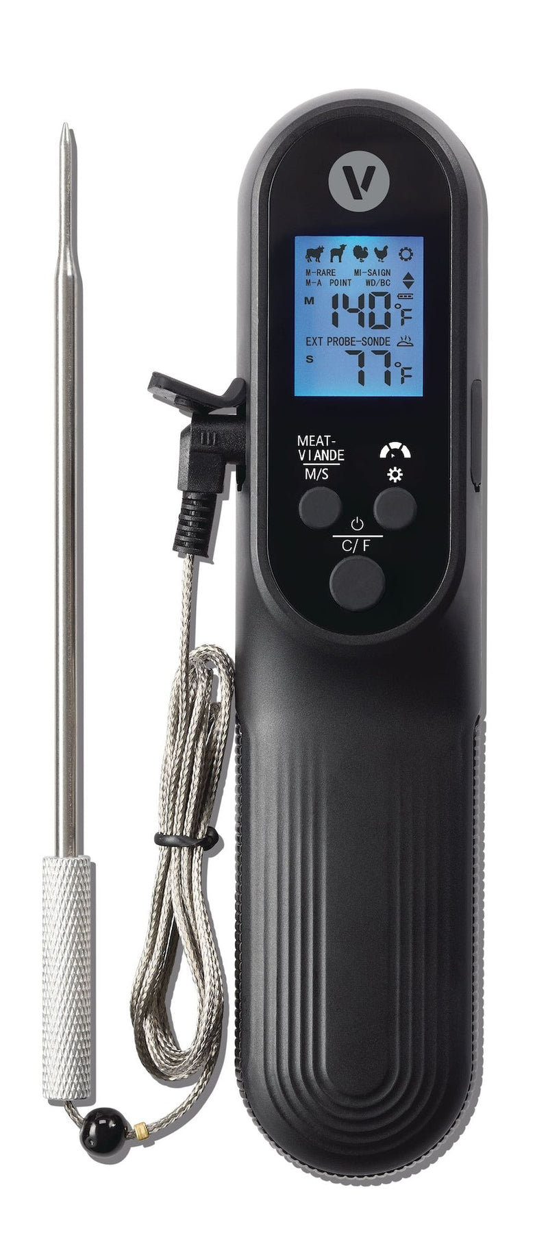 Rechargeable Dual Cooking Thermometer O2325