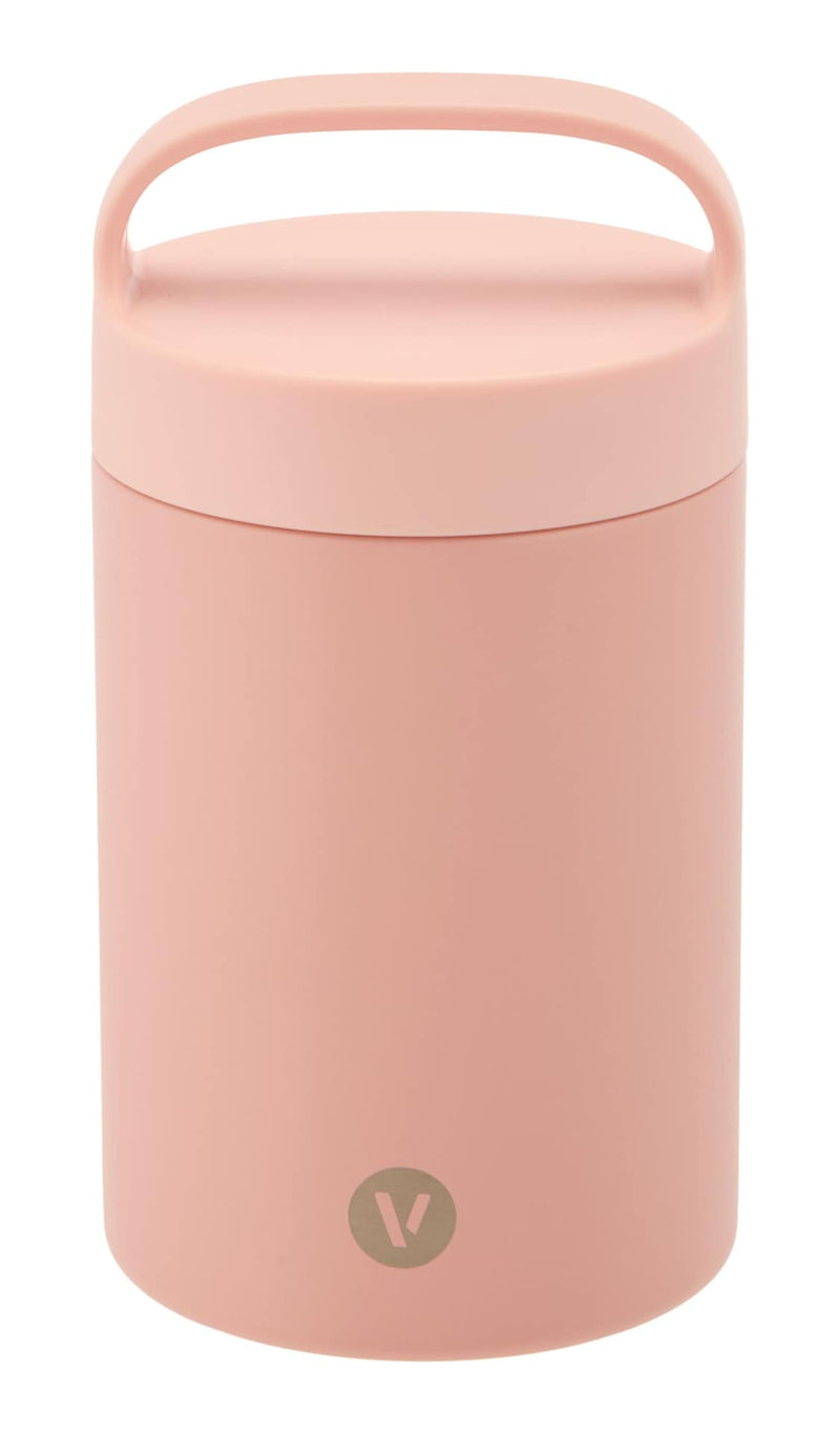 Stainless Steel Food Jar, Coral V9361