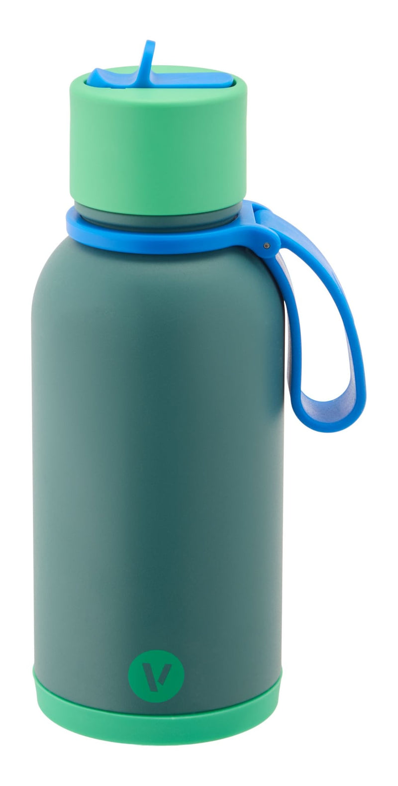 Stainless Steel Water Bottle, Emerald, 16-oz A8631