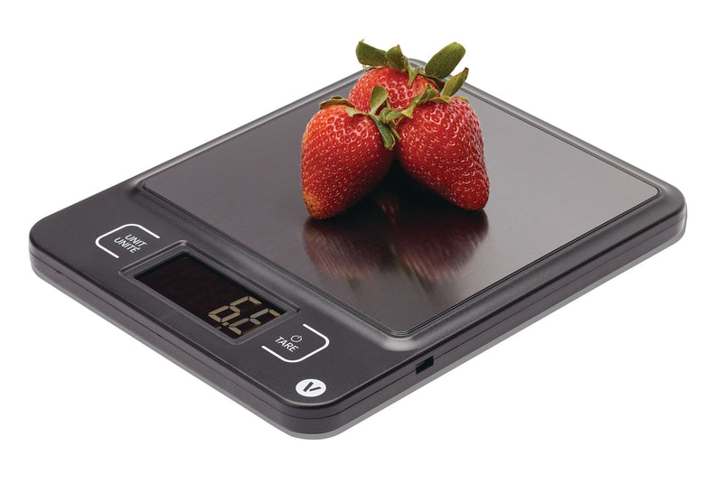 USB Rechargeable Kitchen Scale, 11-lb Q1647