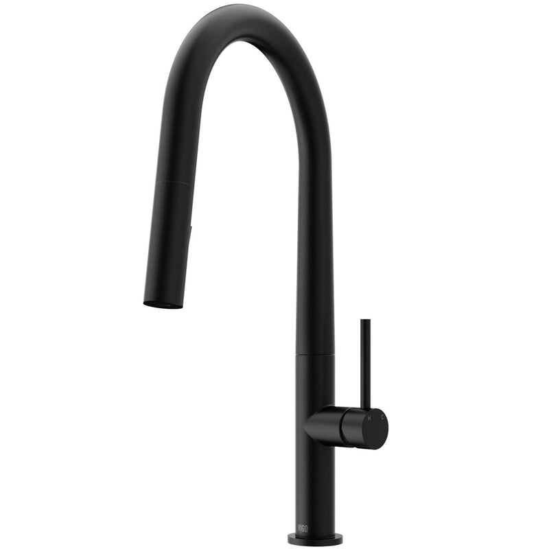 Greenwich Kitchen Faucet, Matte Black U0464