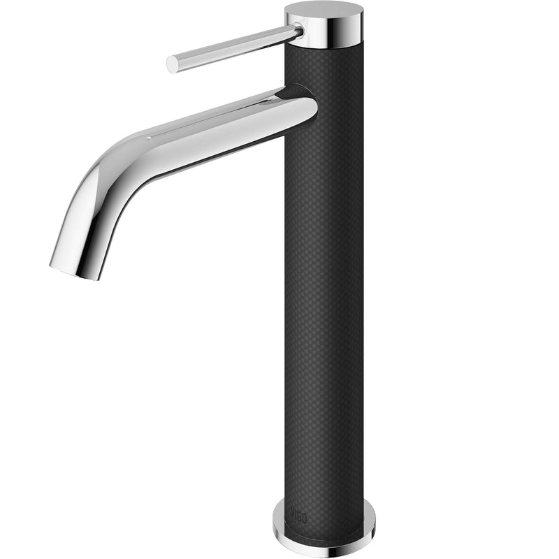 Lexington Single Handle Vessel Sink Bathroom Faucet with cFiber Body, Chrome M8584