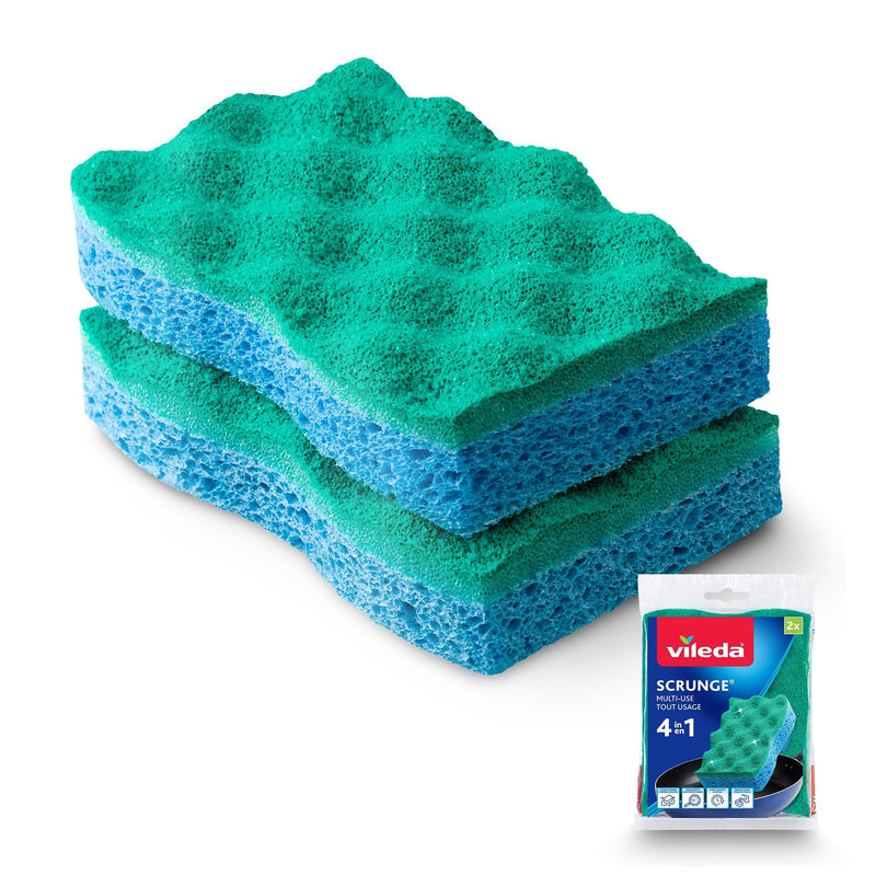 Scrunge Multi-Use, Non-Scratch Scrub Sponge, 2-pk R1541