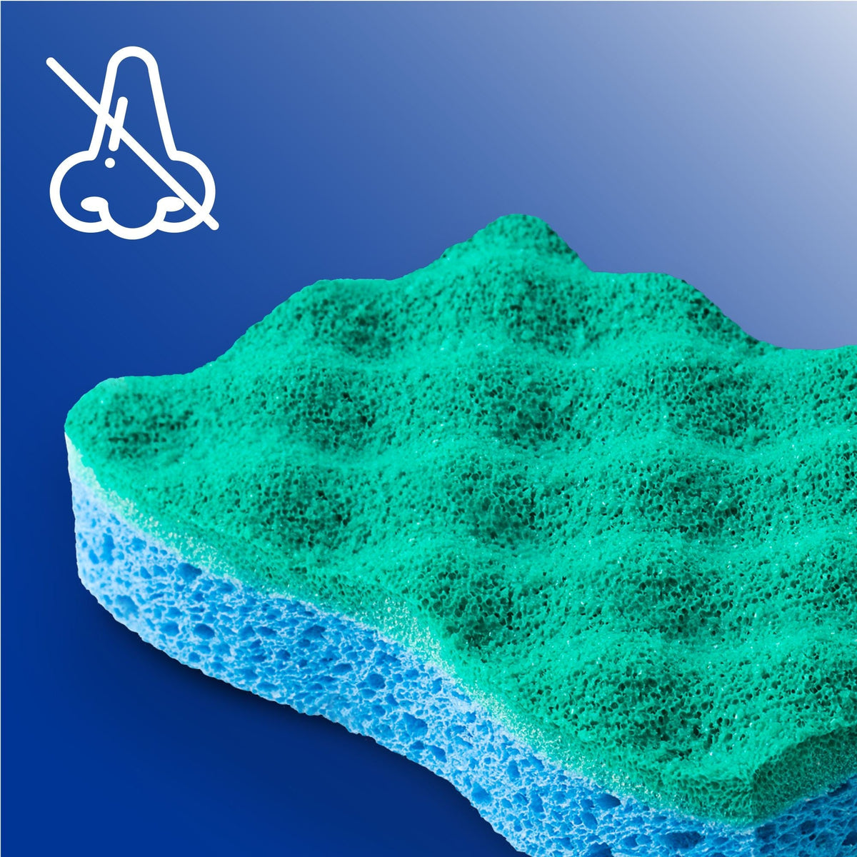 Scrunge Multi-Use, Non-Scratch Scrub Sponge, 2-pk