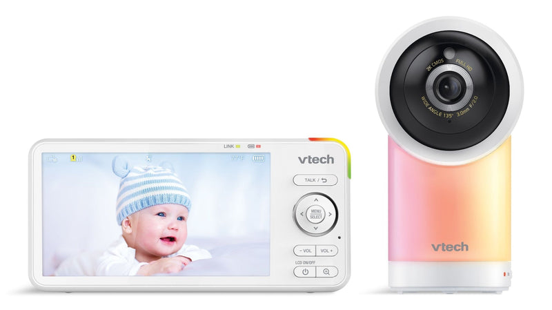1080p Remote Access Pan Tilt Video Baby Monitor T3829