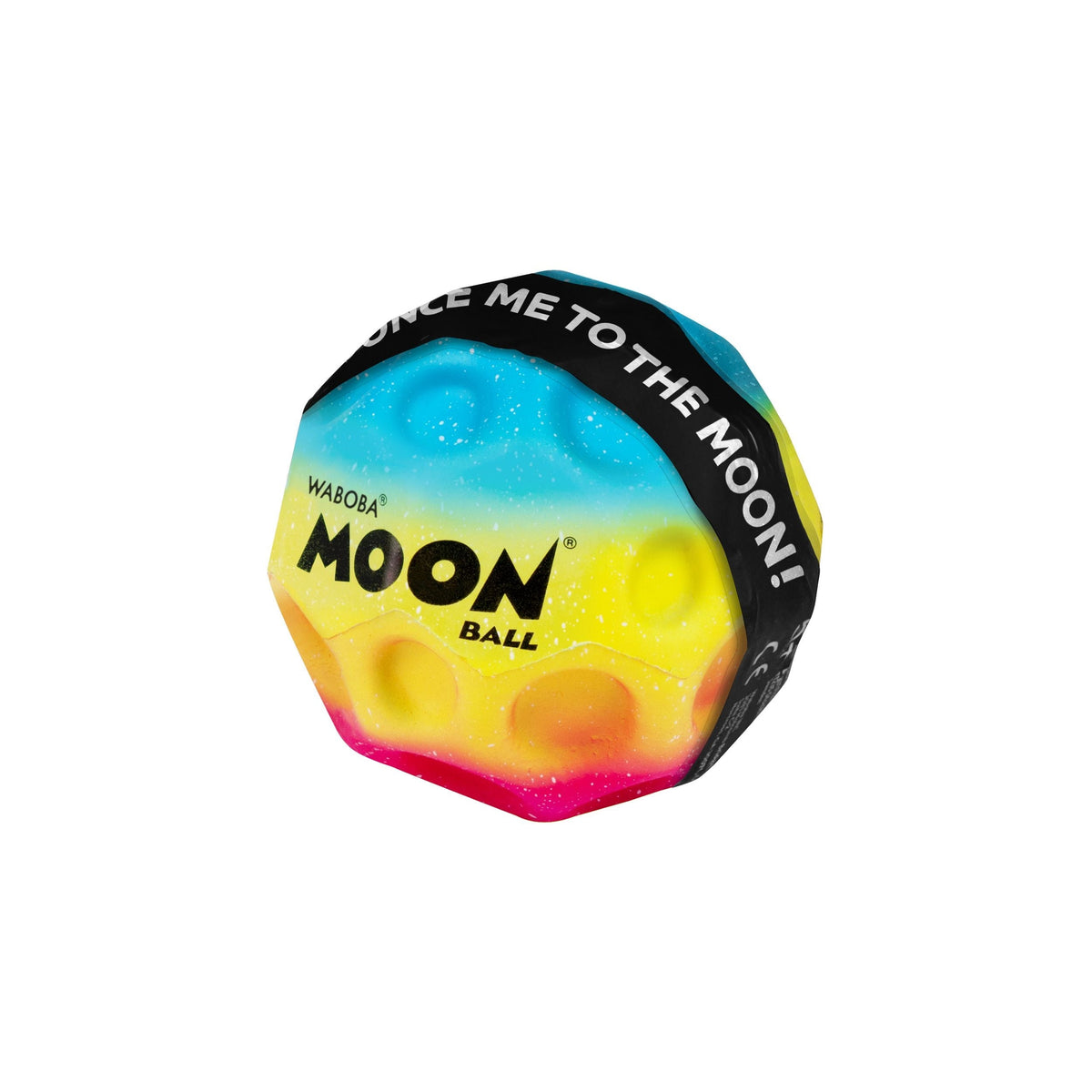 Moon Bouncing Ball, Outdoor Summer Bouncy Toy, Multi-Coloured, Ages 3+