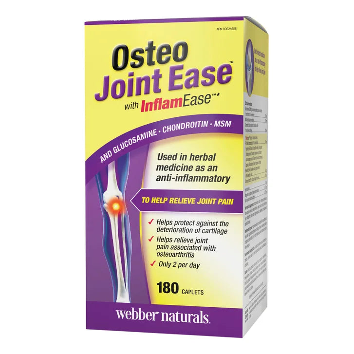 webber naturals Osteo Joint Ease, 180 caplets L6216